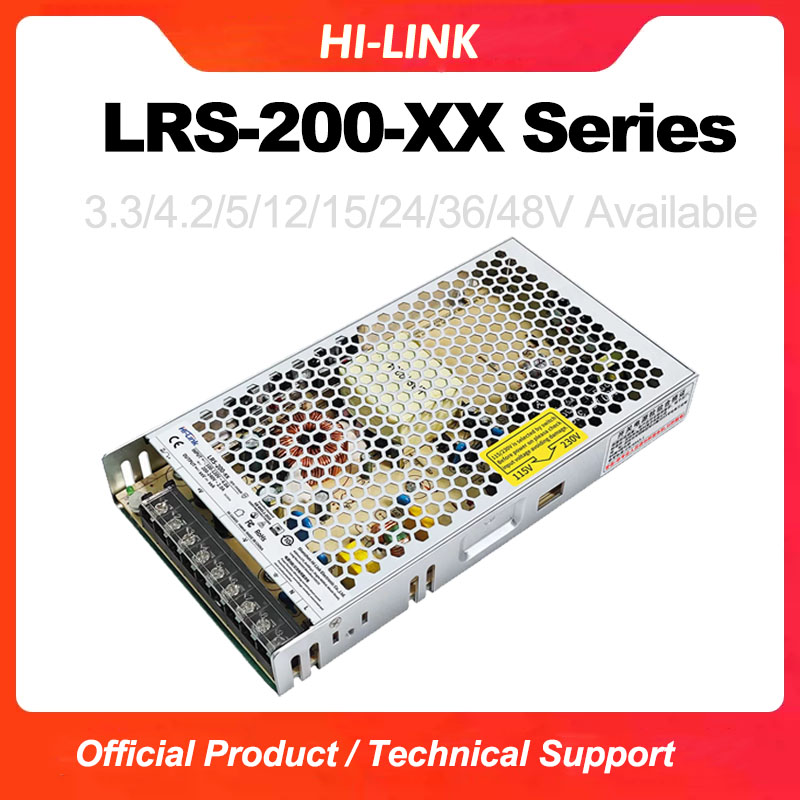 Dc Power Supply 12V - HI-LINK LRS-200 200W AC-DC schakelende voeding