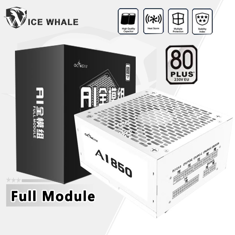 Modular Power Supply - 550W 650W 750W 850W Wit 80Plus