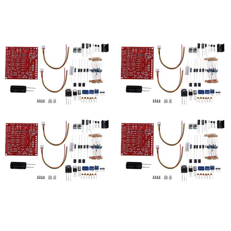 Dc Power Supply 12V - ABZZ-4X 0-30V 2Ma-3A Instelbare DC-geregelde voeding