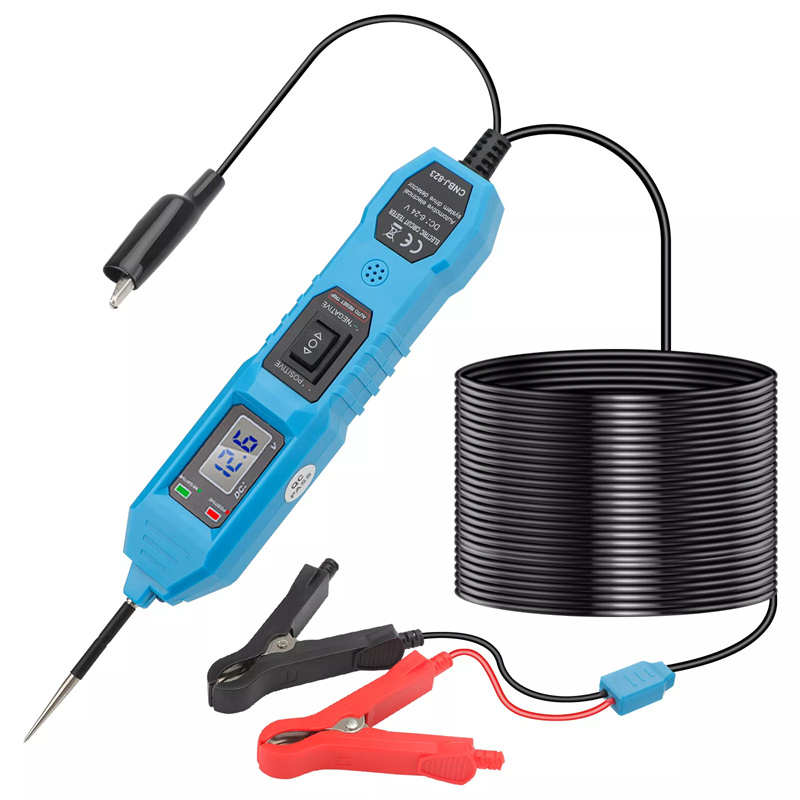 Power Supply Tester - Zekeringtester LCD-circuittester 3,5-36V DC batterijstroomdetector Zekeringtester