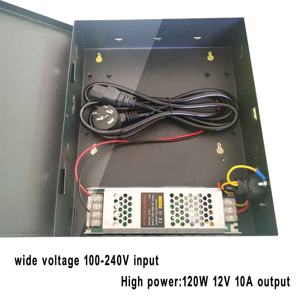 Dc Power Supply 12V - Toegangsvoeding Brede spanning 100V-240V Ingang 12V
