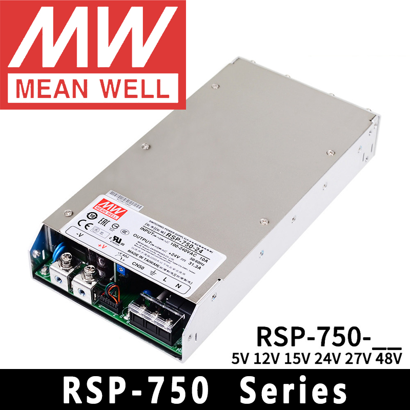 Mean Well RSP-750-5/12/15/24/2 - Power Supply 750W recensie en prijs