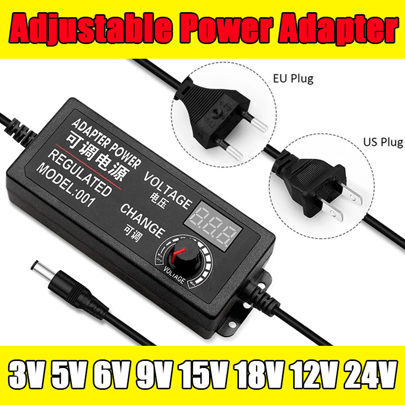 Instelbare voeding met display - Smps Power Supply recensie en prijs